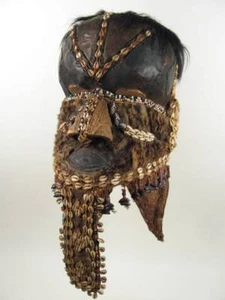 GothamGallery Fine African Tribal Art - DRC Kuba Bwoom Royal Tribal Mask - B - Bild 1 von 7