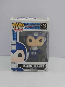 Funko Pop! Games Mega Man Ice Slasher Exclusive Collectable Vinyl Figure 102 - Picture 1 of 12