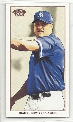 Topps 206 Polar Bear Mini Jason Giambi 2002 lanzamiento 356B Foto 1 de 2