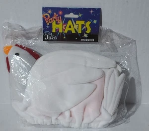 JHats Chicken Party Hat New in Bag - Picture 1 of 8