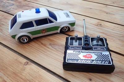 TAIYO Japan Radio Racer Volkswagen VW GOLF MK1 POLIZEI SPIELZEUG - Bild 1 von 4
