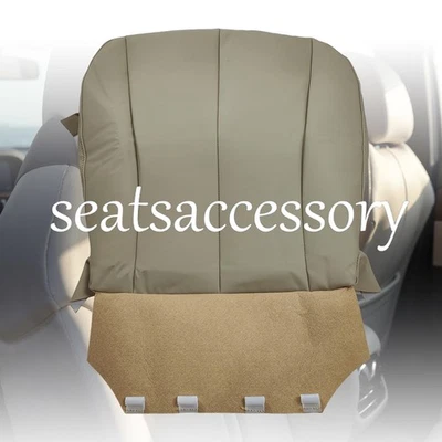 Cubierta de asiento de cuero inferior del lado del conductor tostado para Toyota Camry 2007 2008 2009-2011 Foto 1 de 4