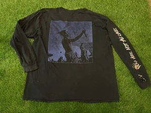 XXXTENTACION Shirt You Are Not Alone Black Long Sleeve Tee OFFICIAL XXX - XL - Picture 1 of 9