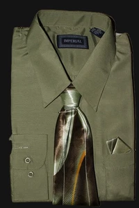 Imperial Trachtenhemd mit Taschentuch und Krawatte - Bild 1 von 2