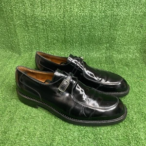 Zapatos de vestir Sam’s Fifth Avenue City Oxfords negros con cierre de hebilla talla 13 EE. UU. - Imagen 1 de 6