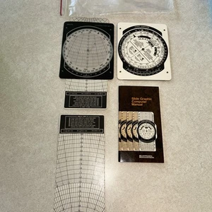 Vintage Jeppesen Sanderson Flight Computer & Navigation Plotter-New/Open Box - Picture 1 of 5