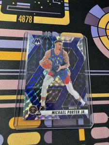 2024-25 Panini Mosaic #128 Michael Porter Jr. Choice Blue Prizm /45 Nuggets - Bild 1 von 2