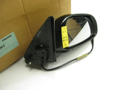 NOVO OEM Genuíno Direito R.H. Espelho Brilhante Preto OEM Para 1995-1997 Mazda 626 - Imagem 1 de 3