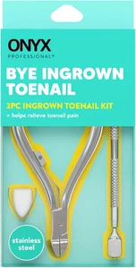 Kit Unghie Incarnite con Tagliaunghie e Spingi Cuticole a Doppia Estremità, Durevole - Foto 1 di 8