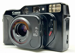 Canon Film Camera Autoboy TELE QUARTZ DATE [Excellent] Point & Shoot 35mm Japan - Picture 1 of 11