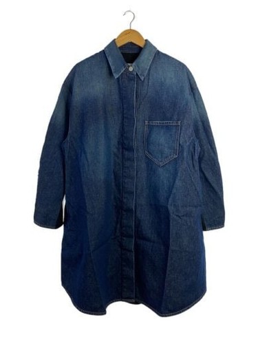 MAISON MARGIELA MM6 21AW Vestito Camicia Denim Oversize Ricostruzione 40 S52AA0117