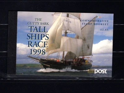 Ireland 1144a Ships 1998 XF MNH Complete Booklet LG - Image 1 of 2