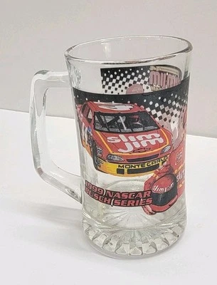 NASCAR Slim Jim Racing Team #44 1999 Edición Coleccionista Vidrio Cerveza Stein Foto 1 de 4