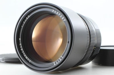"Top Mint " Leica Leitz Summicron-M 90mm f/2 E55 Lens Black m Mount From JAPAN - Image 1 of 4