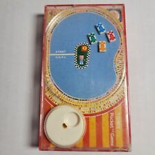 Vintage Tomy Pocket Speedway Game No. 7039 Handheld Car Racing Toy 1975