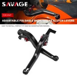 Palancas de embrague de freno cortas plegables ajustables para 990 Adventure R/S 990 Adv/S - Imagen 1 de 15
