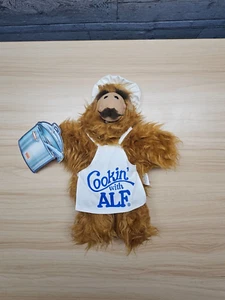 1988 ALF - COOKIN' WITH ALF HAND PUPPET - BURGER KING TOY WITH TAG - Picture 1 of 4