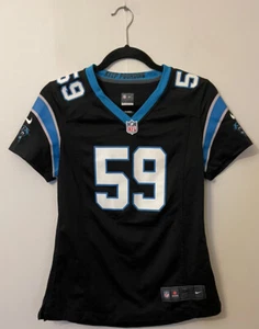 Nike On Field Luke Kuechly 🏈Carolina Panthers Jersey #59 Home Black SMALL - Picture 1 of 8