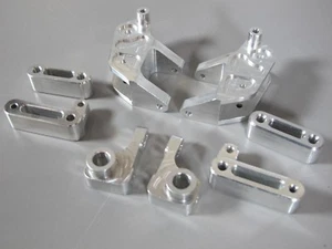 Tamiya 1/10 Monster Beetle Blackfoot Aluminum Upright +Front Knuckle & Arm set - Picture 1 of 7