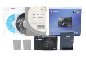 【MINT in Box】Canon PowerShot S100 Black 12.1MP Digital Camera From Japan - Picture 1 of 9