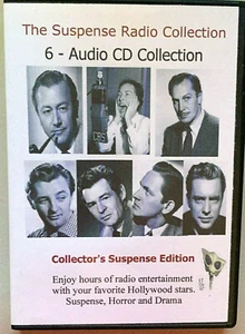 The Suspense Radio Collection 6 Audio CD's-Old Time Radio Shows-Best Live Drama - Bild 1 von 4