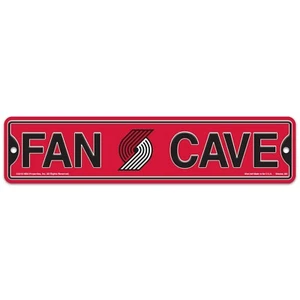 Portland Trail Blazers Sign 4" x 17" Plastic Street Sign FAN CAVE - Picture 1 of 1