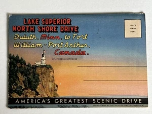Lake Superior Northshore Drive Souvenir Folder/Postcards - Picture 1 of 4