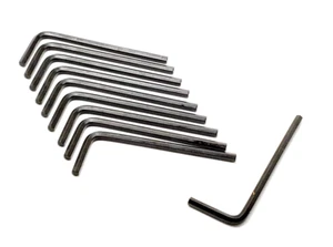 2 mm Hex Key Mini Size Short Arm Allen Wrench Lot of 10 Pcs - Picture 1 of 1