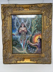 Paul B Rucker The Sacred Heart of Faerie LE Indigo Digital Print Framed 102/300 - Picture 1 of 5
