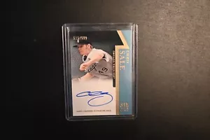 Chris Sale 2011 Topps Tier One On The Rise Auto /599 White Sox #OR-CSA - Picture 1 of 2