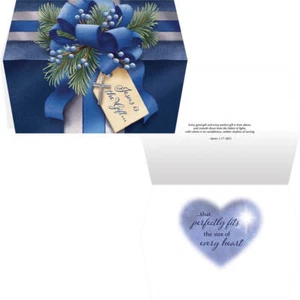The Perfect Gift Christmas Card Set of 20 - Picture 1 of 4