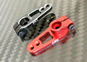 RC Servoarm Servohebel Servohorn Crank 25T Alu 25 Zähne Futuba Savöx MKS CNC - Bild 1 von 6
