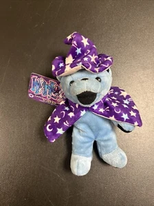 "Felpa Grateful Dead Warlock Bear 7"" 10/9/89 Hampton Coliseum azul líquido" - Imagen 1 de 11