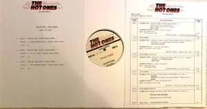 12/17/84 DAVE ROBERTS HOT ONES, BRYAN ADAMS IN STUDIO, PRODUCERS STOCK, MINT - Picture 1 of 1