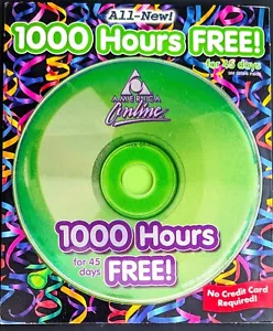 "GREEN BALOON" America Online Collectible / Install Disc, AOL CD, v6.0, Rare! - Picture 1 of 2