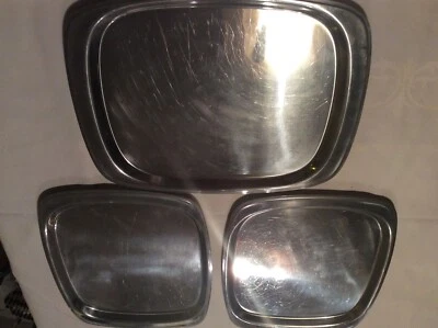 Servierplatten aus Metall, Marke Tischfein - Bild 1 von 4