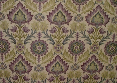 Arts And Crafts Grape Woven Jacquard Fabric Curtain Upholstery Cushion Multi Use - Image 1 of 4