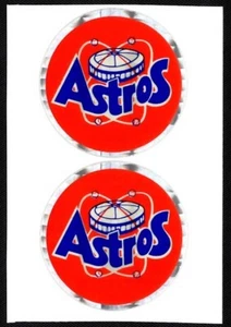 2 Vintage Houston Astros MLB Baseball Logo Sport Aufkleber Aufkleber - KOSTENLOSER VERSAND [04] - Bild 1 von 3