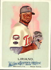 2010 Topps Allen and Ginter Minnesota Twins Baseball Card #338 Francisco Liriano