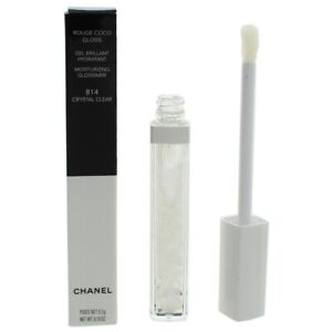 Chanel Clear Lip Gloss Rouge Coco Moisturizing Glossimer 814 Crystal Clear - NEW