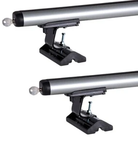 Complete Roof Rack Bars M0015T Aero 140cm (Pair of) T-slot - Picture 1 of 6