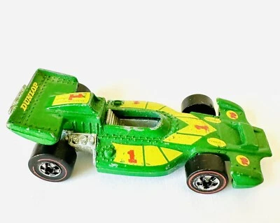 Hot Wheels Redline 1976 El Rey Especial Esmalte Verde Formula Racer Hong Kong Foto 1 de 4