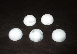 - Cabochon Pietra Cristalloterapia - HOWLITE tondo 12 mm - Picture 1 of 1