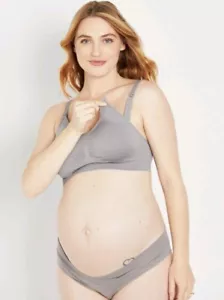 Motherhood Maternity Full Coverage Seamless Nursing Maternity Bra D+ Cup Size. L - Picture 1 of 3