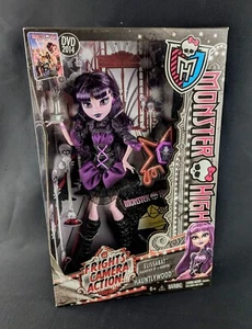 Mattel Monster High Doll Frights Camera Action Elissabat Hauntlywood 2013 NIB - Picture 1 of 8