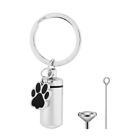 Urn Keychain For Dog Pet Keepsake Cremation Keychain Cremation for Key Rin