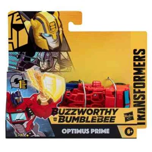 Transformers Buzzworthy Bumblebee 1-Step Changer Optimus Prime Actionfigur - Bild 1 von 5