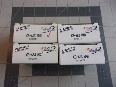 Rodamientos de varilla Clevite 77 CB-663 HXD (4) '99-'07 GMC 294 325 365 Foto 1 de 4