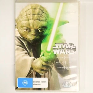 Star Wars: Prequel Trilogy Episodes (DVD, 2013) Action Adventure Fantasy Movies - Picture 1 of 6