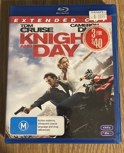 KNIGHT & DAY (extended cut) - BLU-RAY DVD - Tom Cruise / Cameron Diaz - VGC - Picture 1 of 4